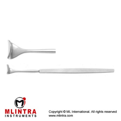 Desmarres Lid Retractor Thin Solid Blades - Size 2 Stainless Steel, 13 cm - 5" Blade Width 15 mm